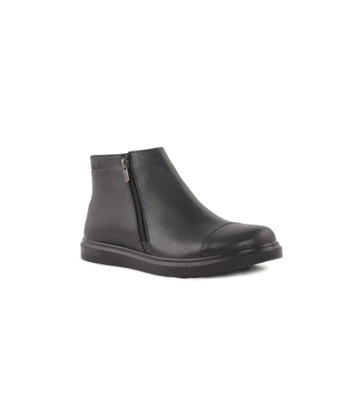 نیم بوت چرمی روزمره مردانه Ariom Bootie LC Zipper