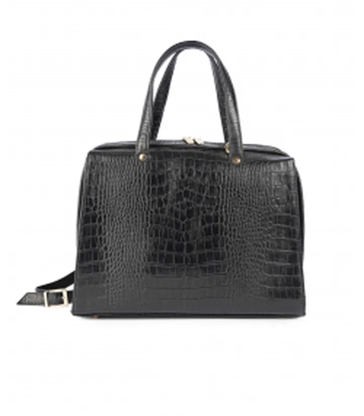 کیف دستی چرم طبیعی زنانه صاد مدل AA3202