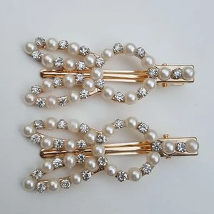 گیره مو طرح خرگوش کد 2002y بسته 2 عددی