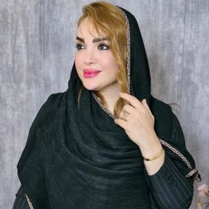 شال مشکی نوار پلنگی ۴۶۰۰۰۴