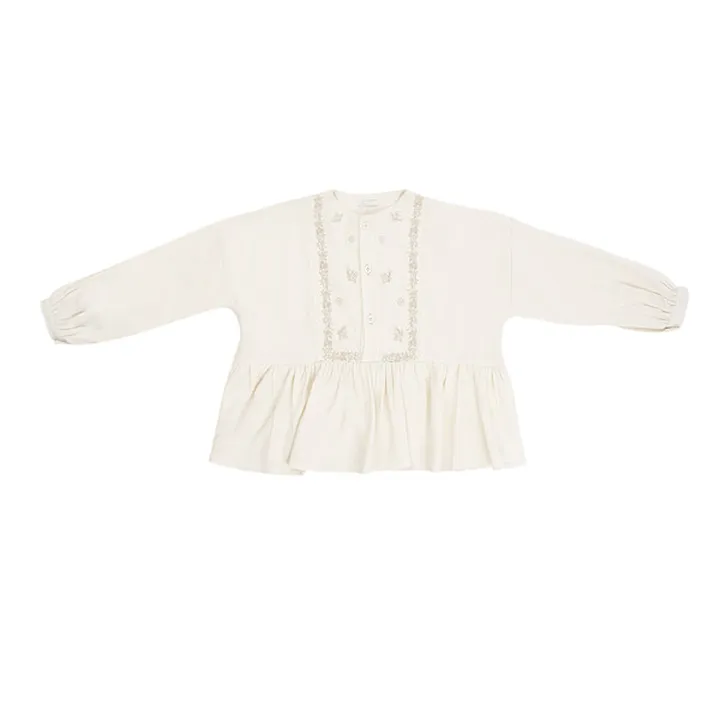 بلوز آستین بلند دخترانه فیورلا مدل استلا کد 45012