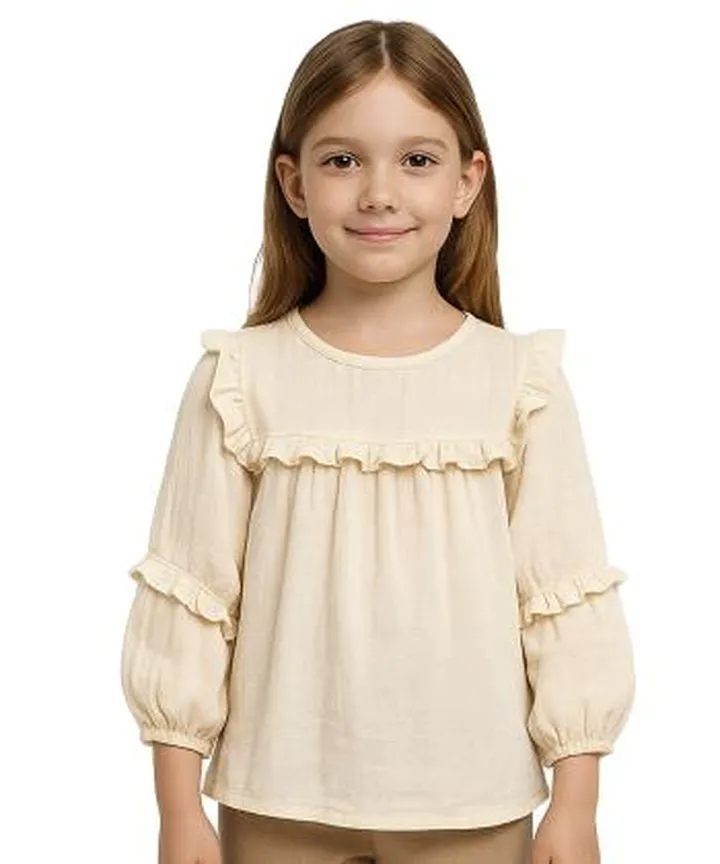 بلوز نخی دخترانه نونا مدل 11798