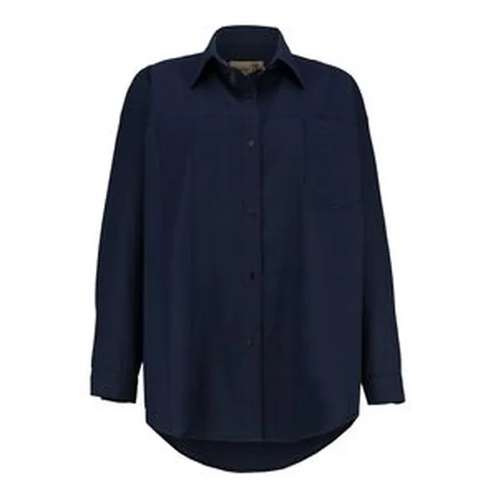 مانتو زنانه السانا مدل رمیصا کد 221804 رنگ آبی تیره