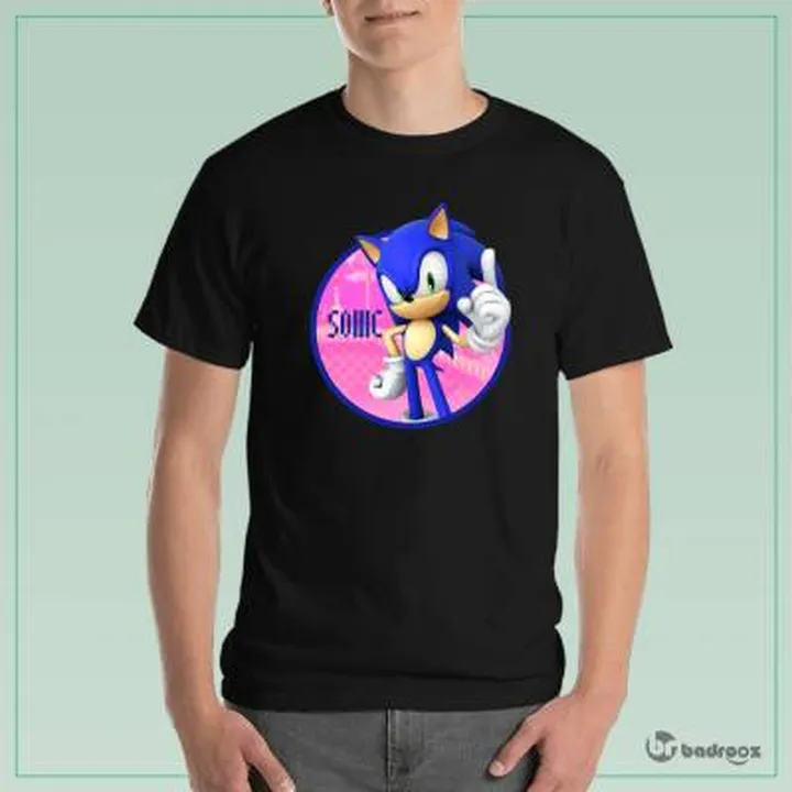 تی شرت مردانه sonic and amy - couple