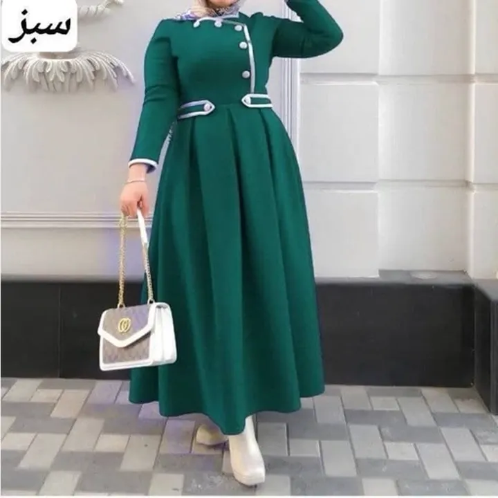 پیراهن بلند رویا جنس مازراتی