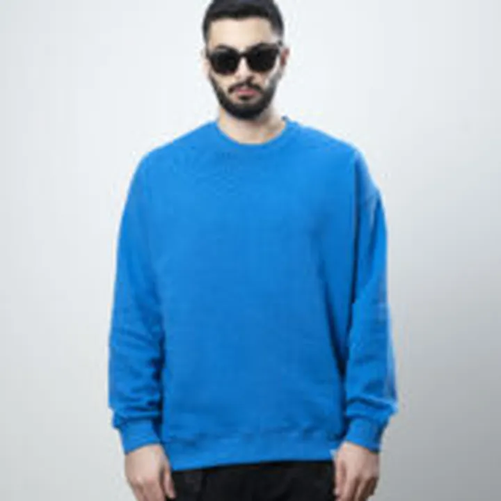 سوییشرت مدل بیسیک 02 آبی شالی برند نفیر | nafir