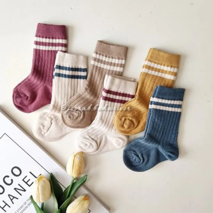 جوراب نیمساق دو خط