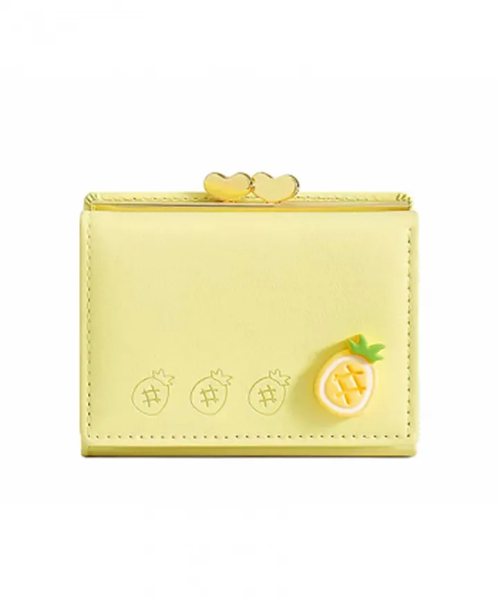 کیف پول زنانه کوچک طرح میوه های برجسته تائومیک میک TAOMICMIC Y8072 wallet Female Purse Cute Foldable Multi-Card