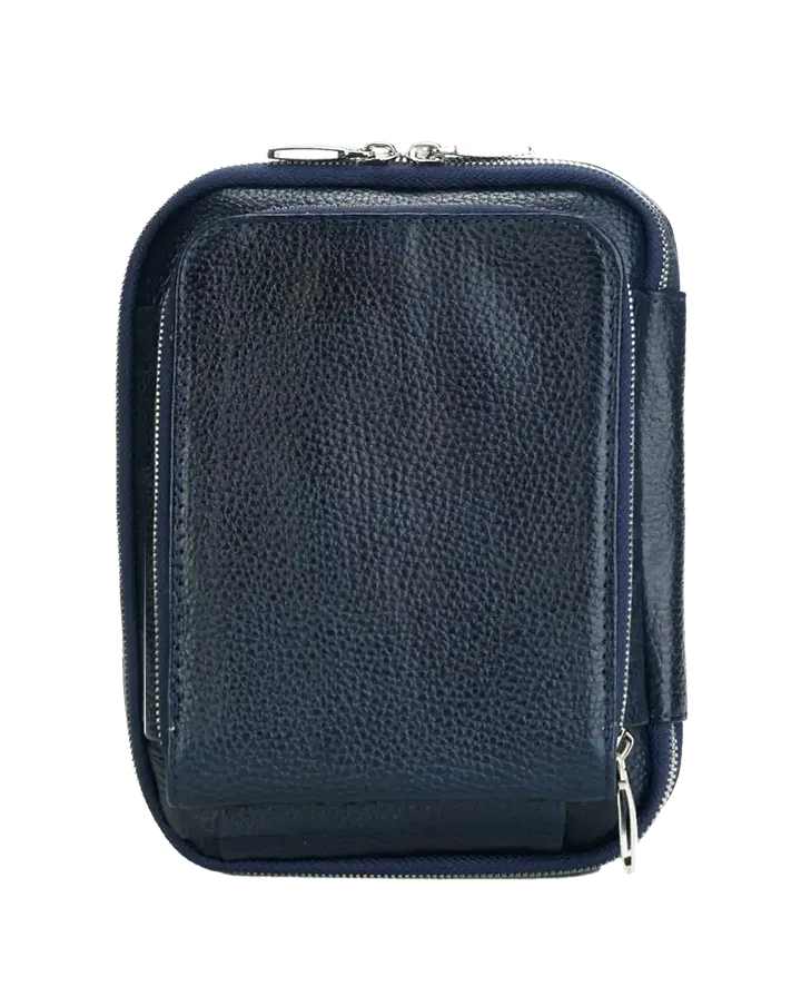 کیف دوشی مردانه چرم طبیعی مدل کاوه کد 2646