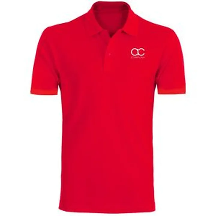 پولوشرت آستین کوتاه مردانه مدل EE811 رنگ قرمز