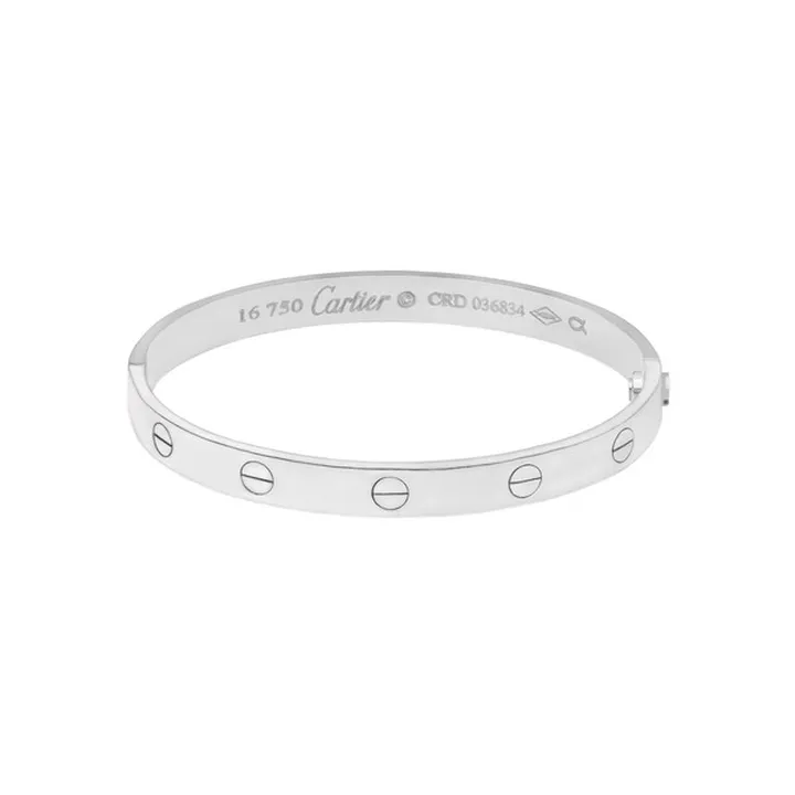 دستبند النگویی طلا 18 عیار زنانه ماوی گالری مدل کا...