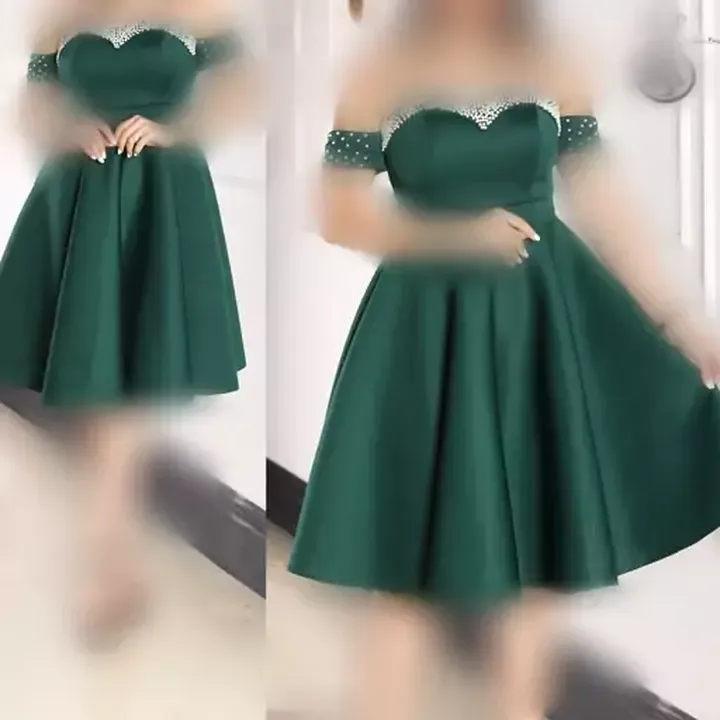 لباس مجلسی زنانه لباس مجلسی کوتاه عروسکی پیراهن مجلسی کوتاه 
