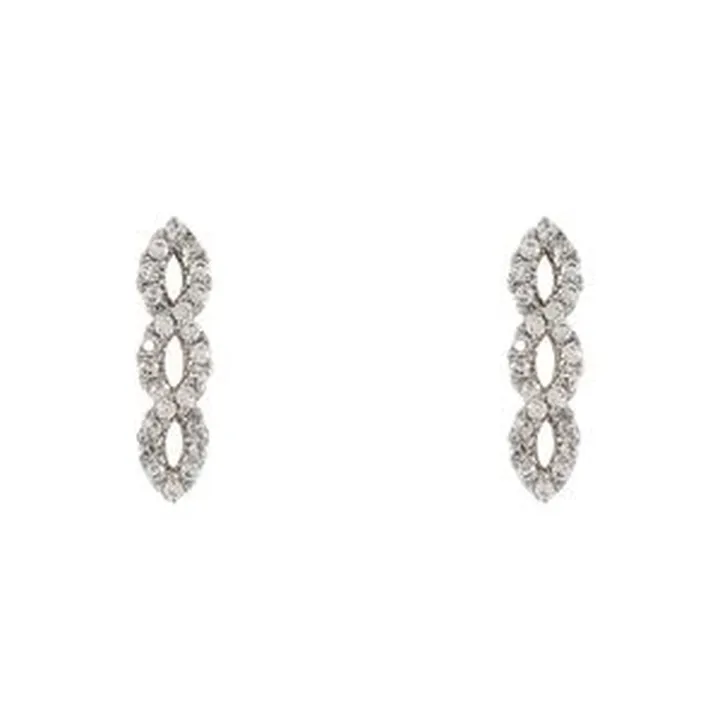 گوشواره زنانه ژوپینگ مدل پیچ