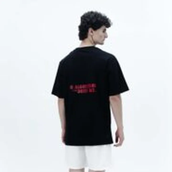 تیشرت مدل ALGORITHM مشکی برند جی ایکس ان | JxN