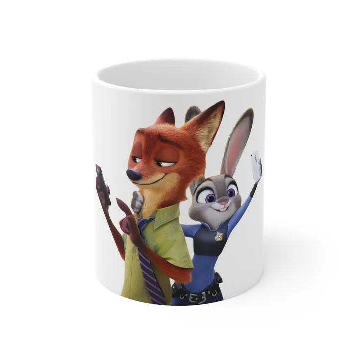 ماگ طرح انیمیشن زوتوپیا Zootopia مدل NM2974