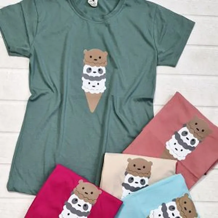 تیشرت چاپ بستنی  ۳۲۱۰۰۴۷۳ ۳