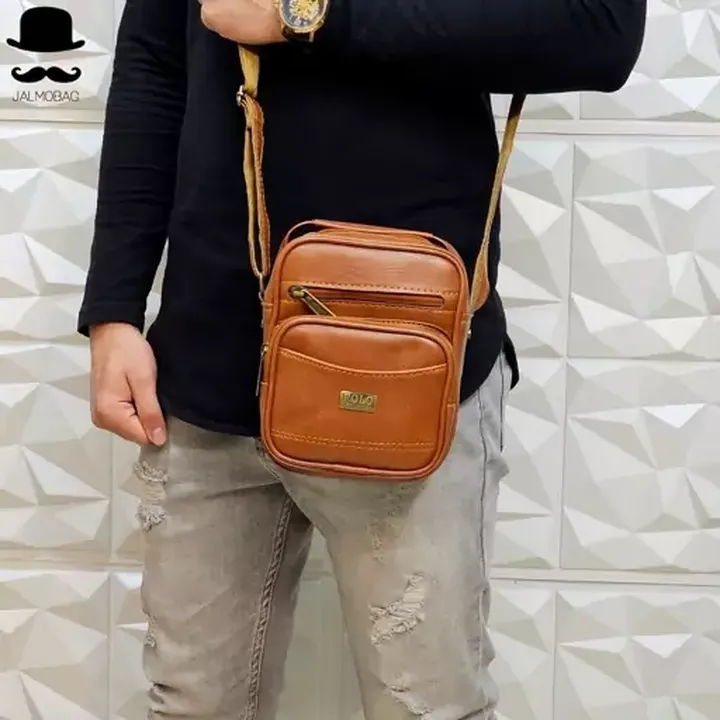 کیف دوشی مردانه چرمی دیپلمات کوچک کد 2012