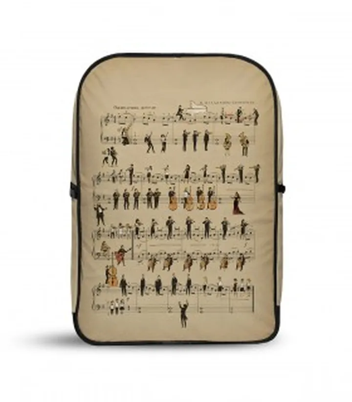 کوله پشتی مخمل موسیقی