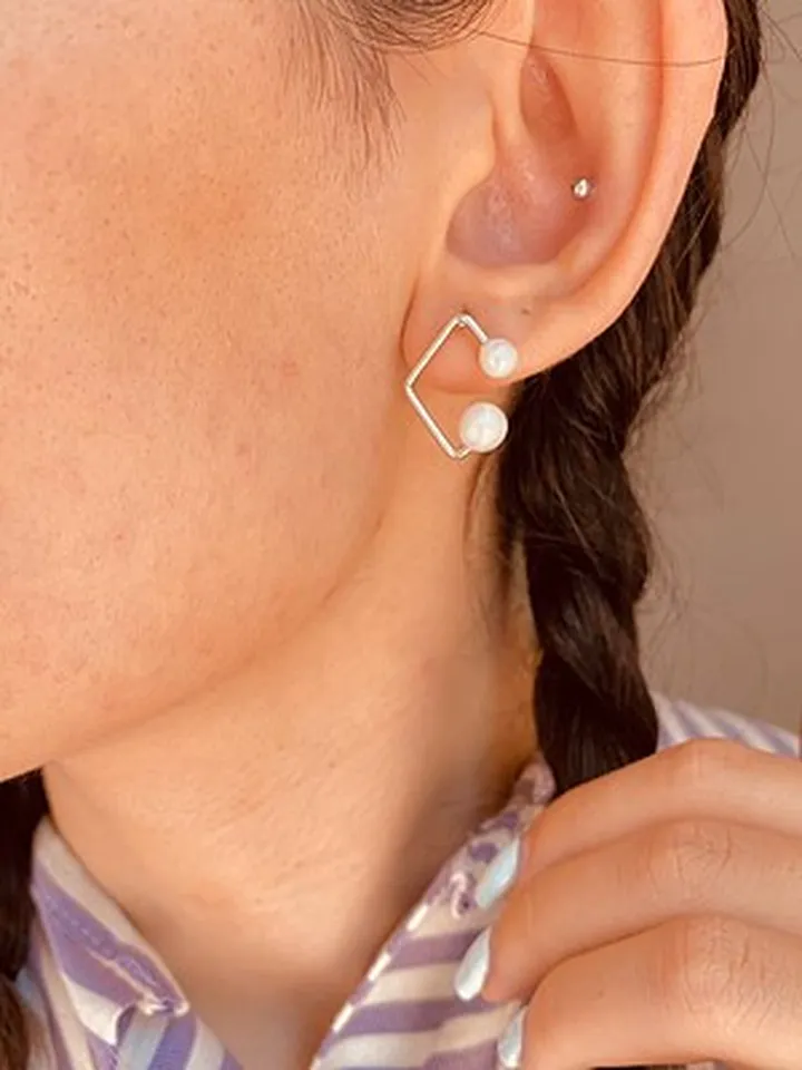 گوشواره مرواریدی ژوپینگ