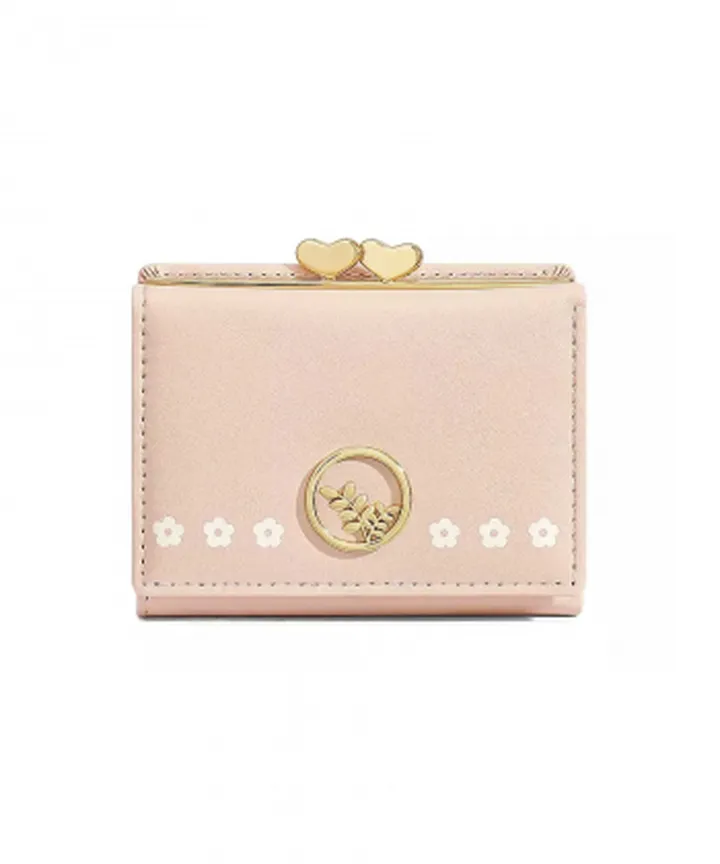 کیف پول زنانه و دخترانه کوچک تاشو قفلی TAOMICMIC Y8894 Short Wallets Women