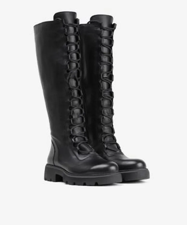 بوت زنانه چرم طبیعی چرم مشهد مدل J2710