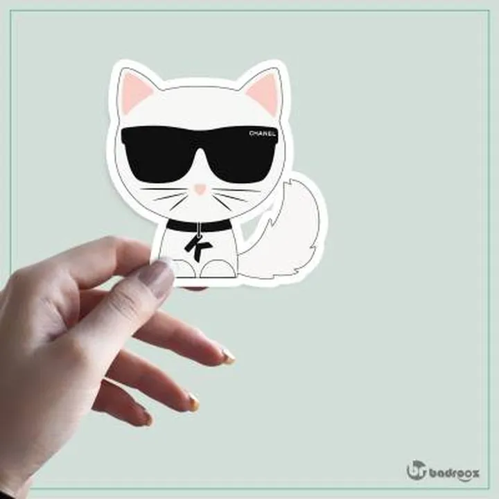 استیکر karl lagerfeld CAT-2 PATTERN