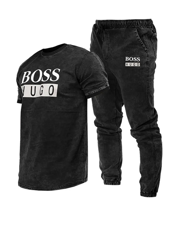 ست تیشرت و شلوار اسپرت Boss