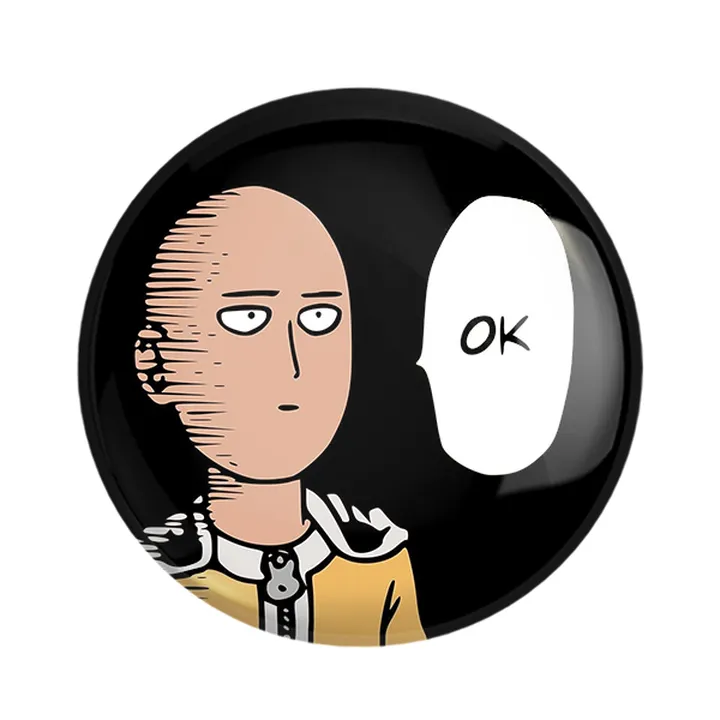 پیکسل خندالو مدل سایتاما انیمه مرد تک مشتی One Punch Man کد 10520