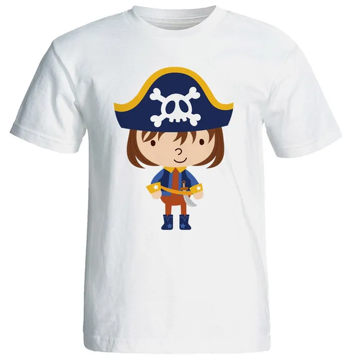 تی شرت آستین کوتاه شین دیزاین طرح دزد دریایی کد427...