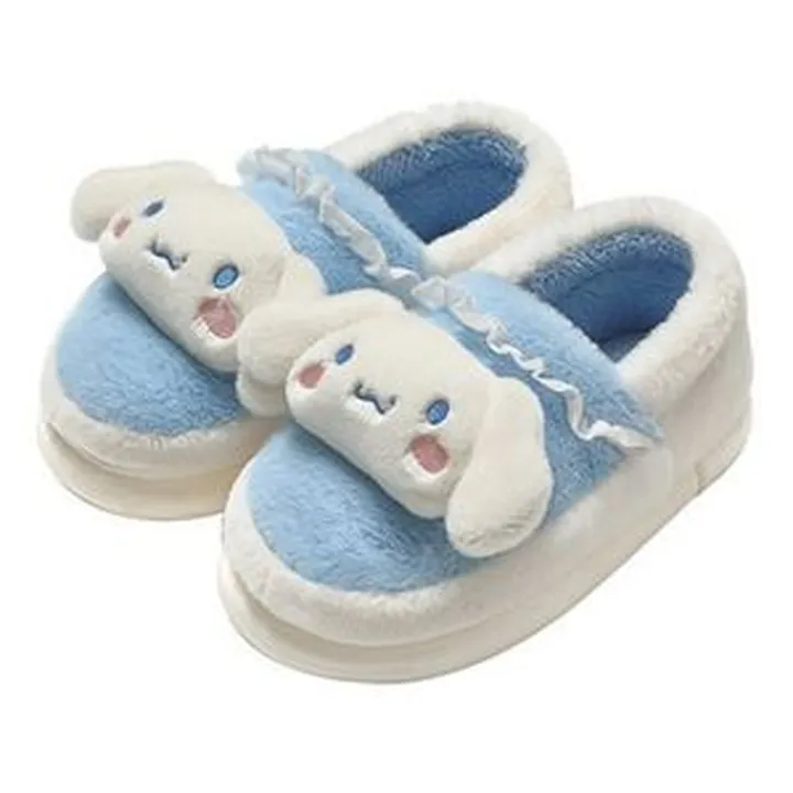 پاپوش زنانه مدل سینامارول رنگ آبی روشن