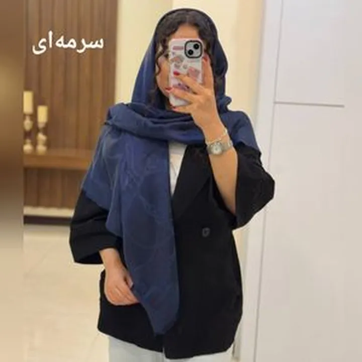 روسری ژاکارد ابریشم کارتیر
