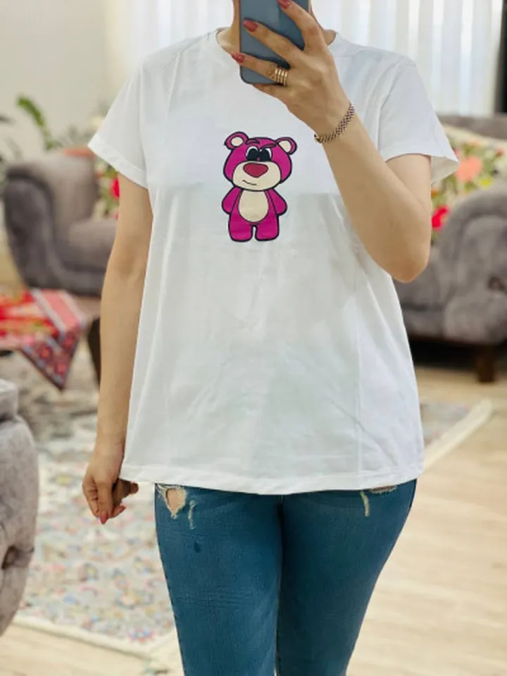 تیشرت خرس اخمو