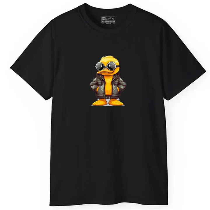 تی شرت آستین کوتاه مردانه پاد آفرین مدل اردک کد 06...