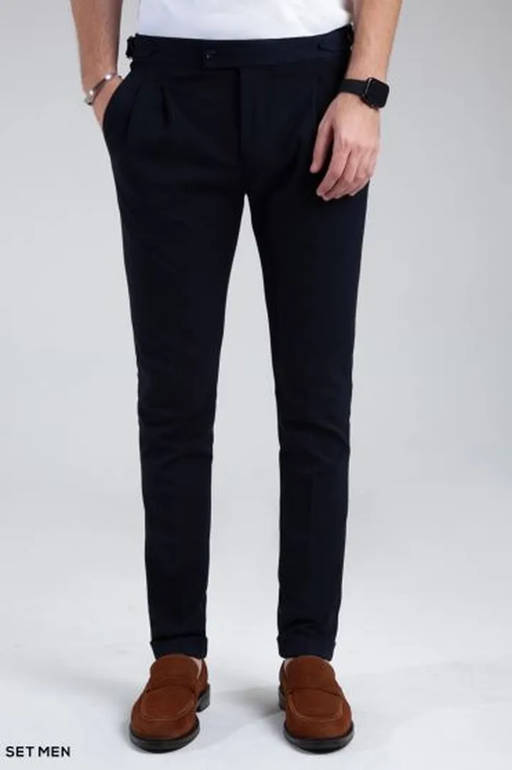 شلوار پارچه ای مردانه پیل دار