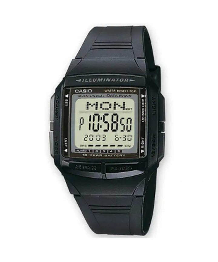 ساعت دیجیتال زنانه و مردانه کاسیو Casio مدل CASIO-DB-36-1AVDF