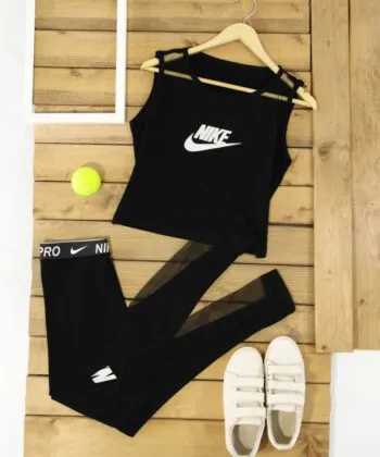 ست تاپ و شلوار nike pooroo