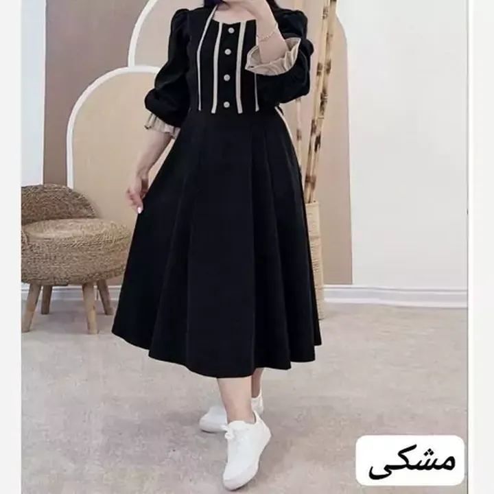 پیراهن عروسکی ارکیده فری تا 46