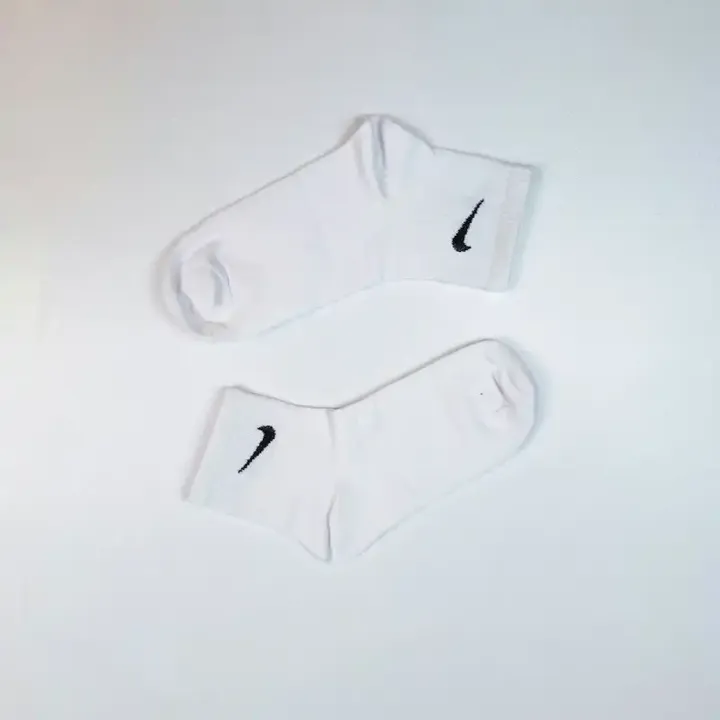 جوراب ورزشی نیم ساق نایک سفید