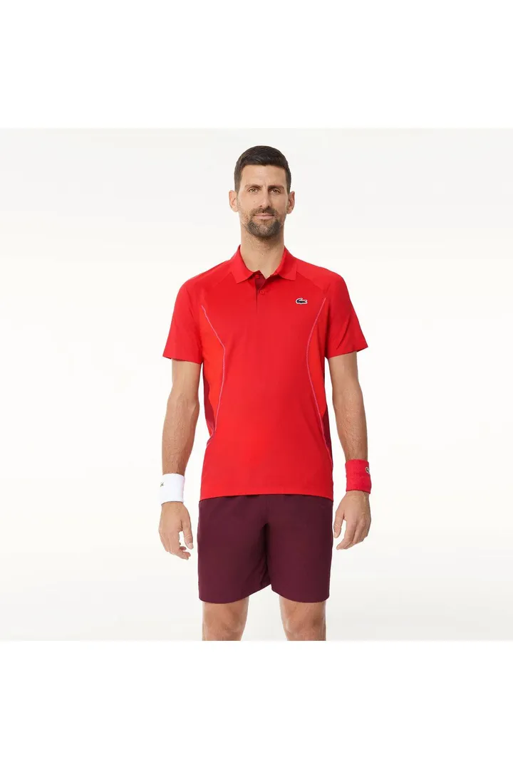 <span class="text-styled__StyledSpan-sc-d280c10c-1 dvOaRP">Lacoste< span>اسپرت X شلوارک قرمز با تناسب معمولی Novak Djokovic