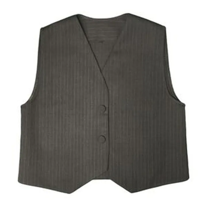 جلیقه زنانه مدل فاستونی خط دار