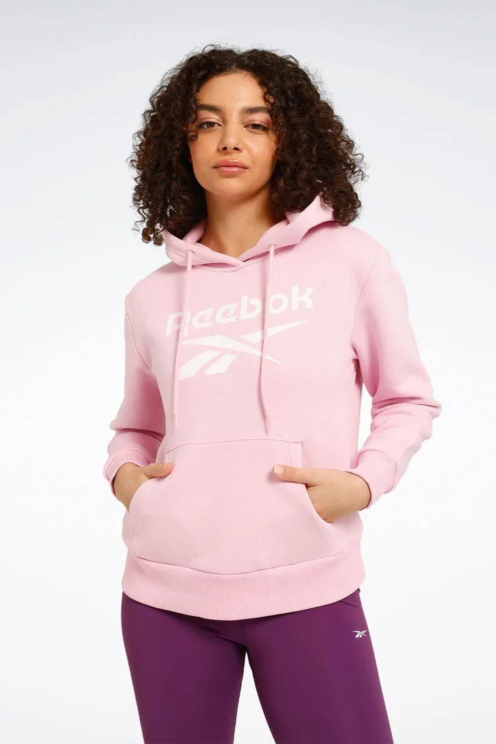 Reebokسویشرت زنانه صورتی RI BL FLEECE HOODIE