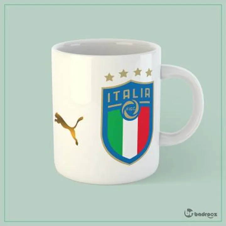 ماگ  italy white kit