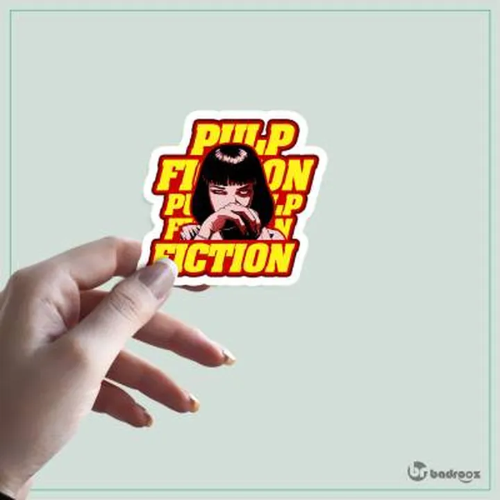 استیکر pulp fiction-khashm