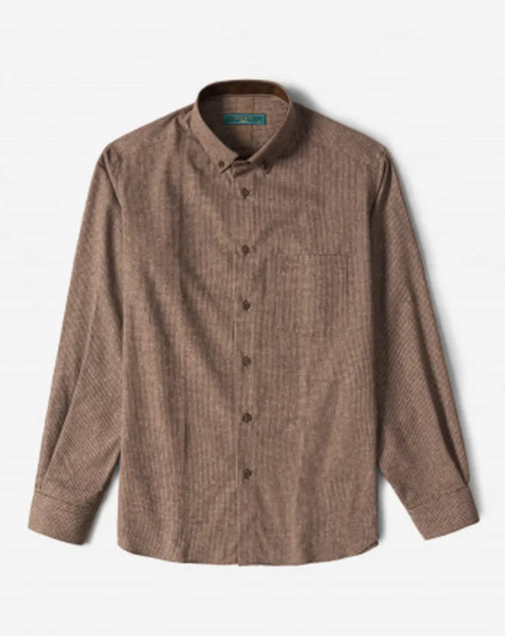 پیراهن آستین بلند چهار خانه 97280