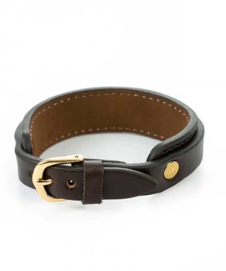 دستبند بچگانه چرم طبیعیبیسراک Bisrak کدLeatherBracelet-K101N