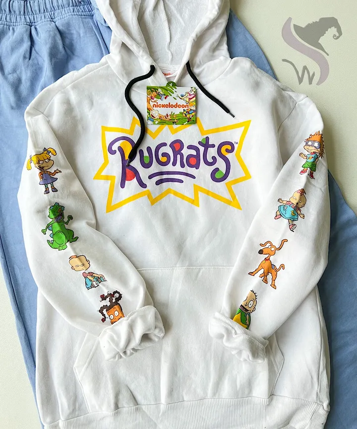 هودی سفید Rugrats