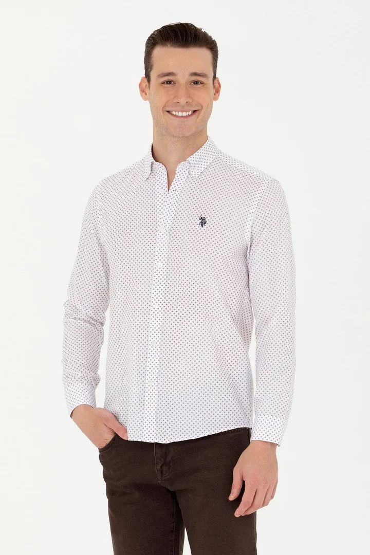 <span class="text-styled__StyledSpan-sc-d280c10c-1 dvOaRP">U.S. Polo Assn.< span>پیراهن آستین بلند مردانه کلارت قرمز 50279425-VR014