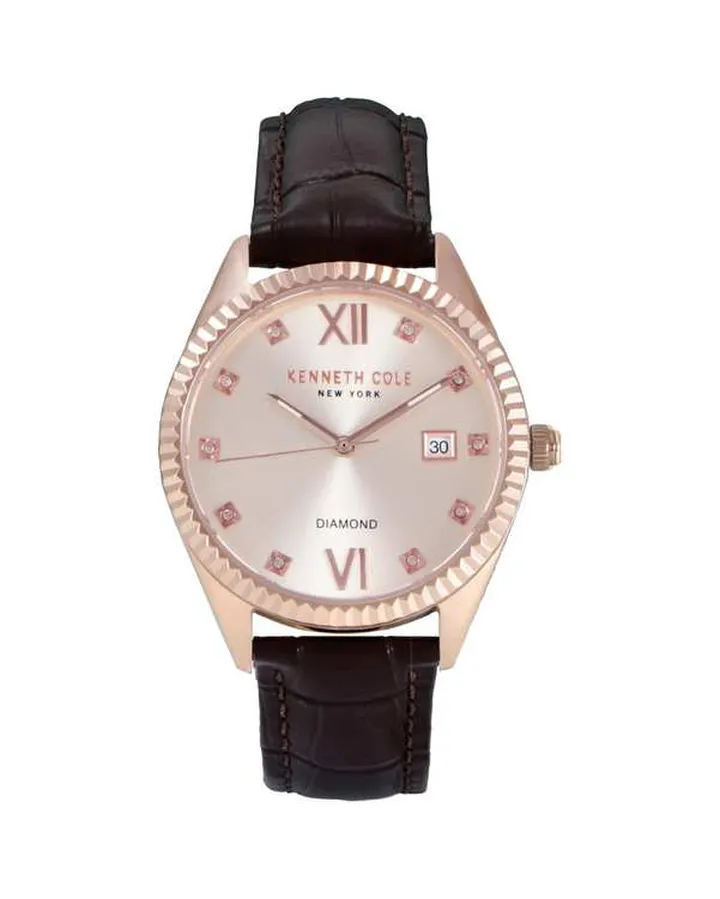 ساعت مچی زنانه عقربه ای کنت کول Kenneth Cole مدل MODERN CLASSIC-DIAMOND KCWLB0026905