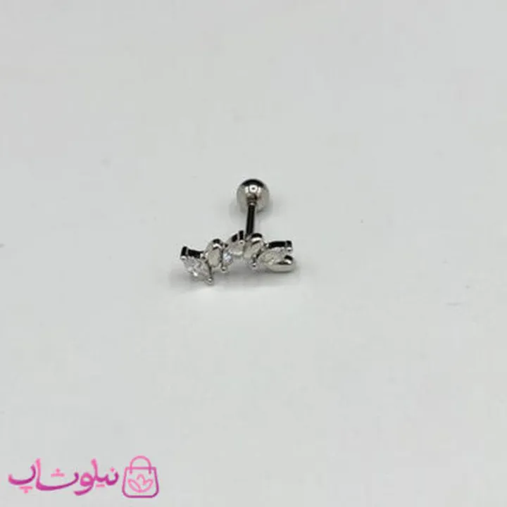 پیرسینگ گوش طرح خوشه گندم کد 49