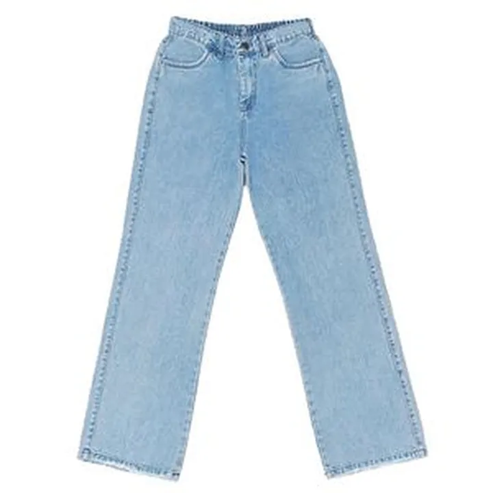 شلوار جین راسته زنانه دیان مدل نیم بگ
